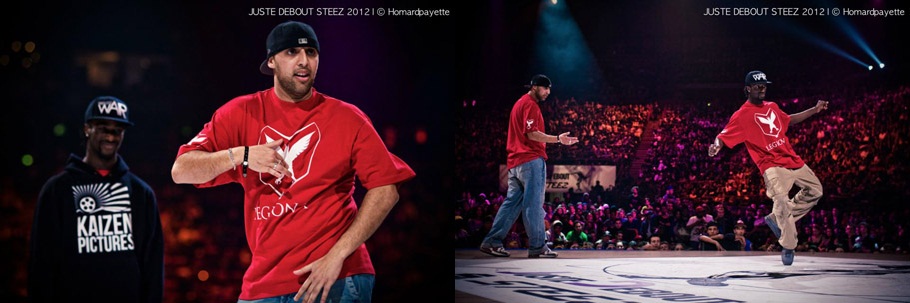 Endless wAir at Juste Debout 2012 Ben & Salas